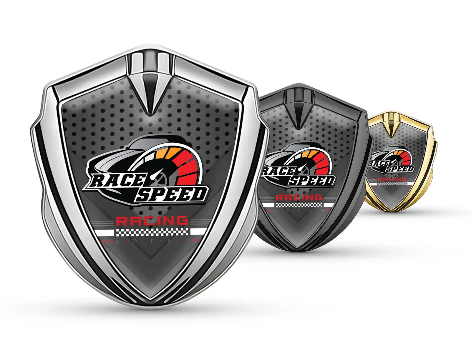 Domed Emblem Badge Max Design Sturdy Build